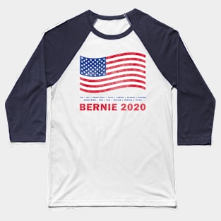 The Next President is...Bernie Sanders (Distressed) Baseball T-Shirt